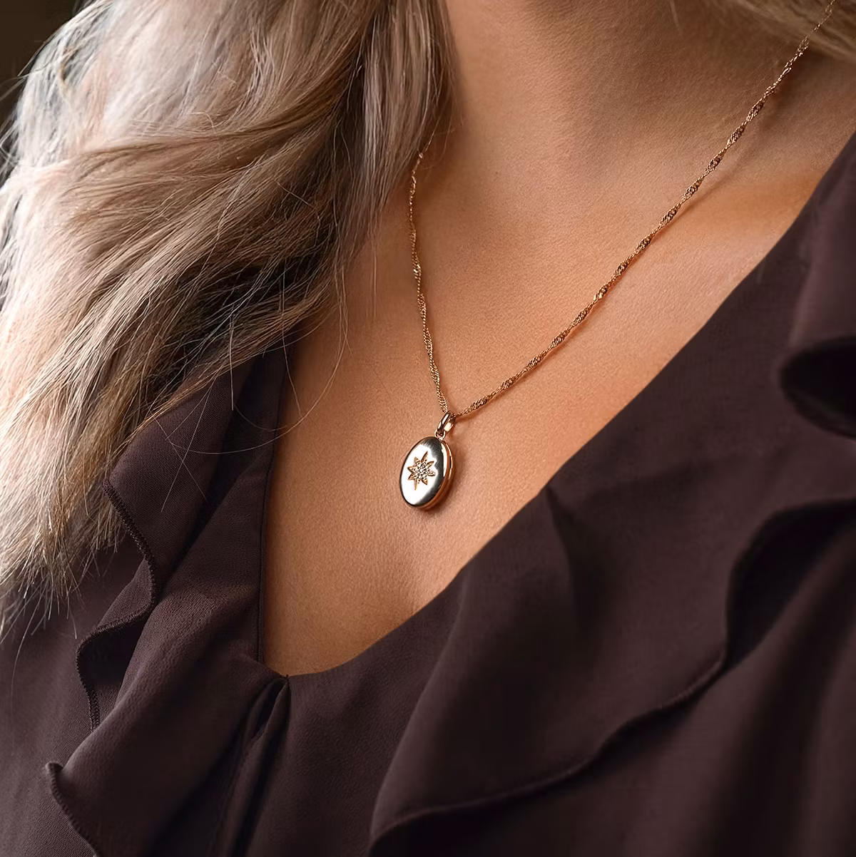 Stargazing Necklace Gold