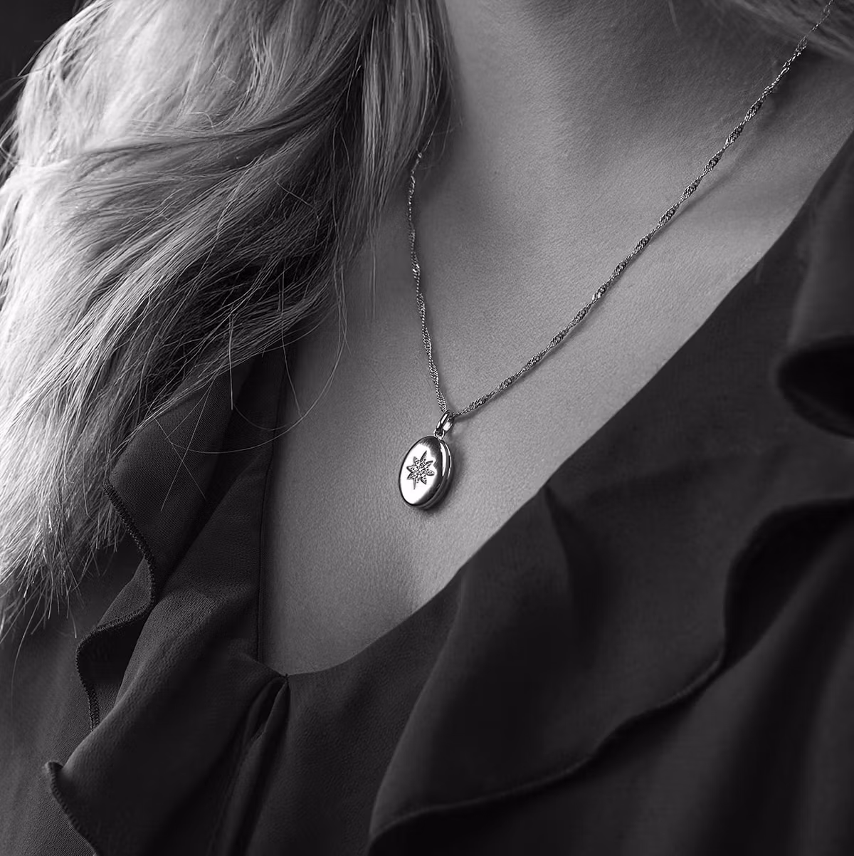 Stargazing Necklace Silver