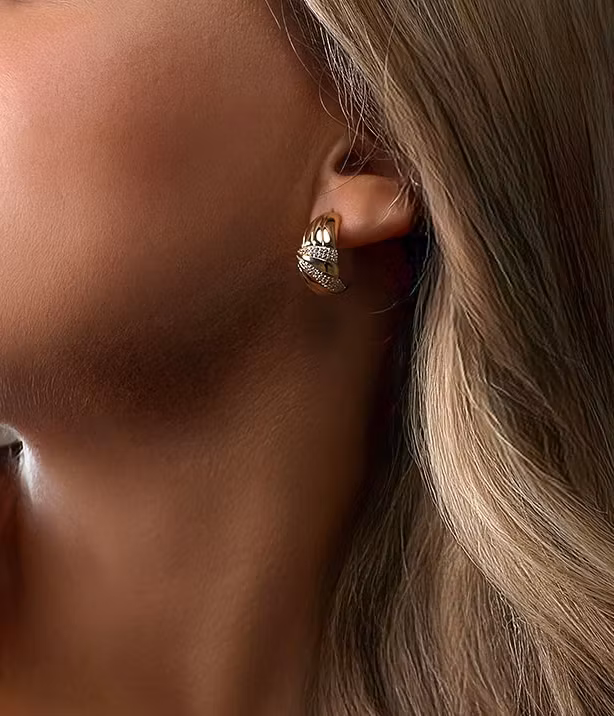 Delphine Earrings Gold