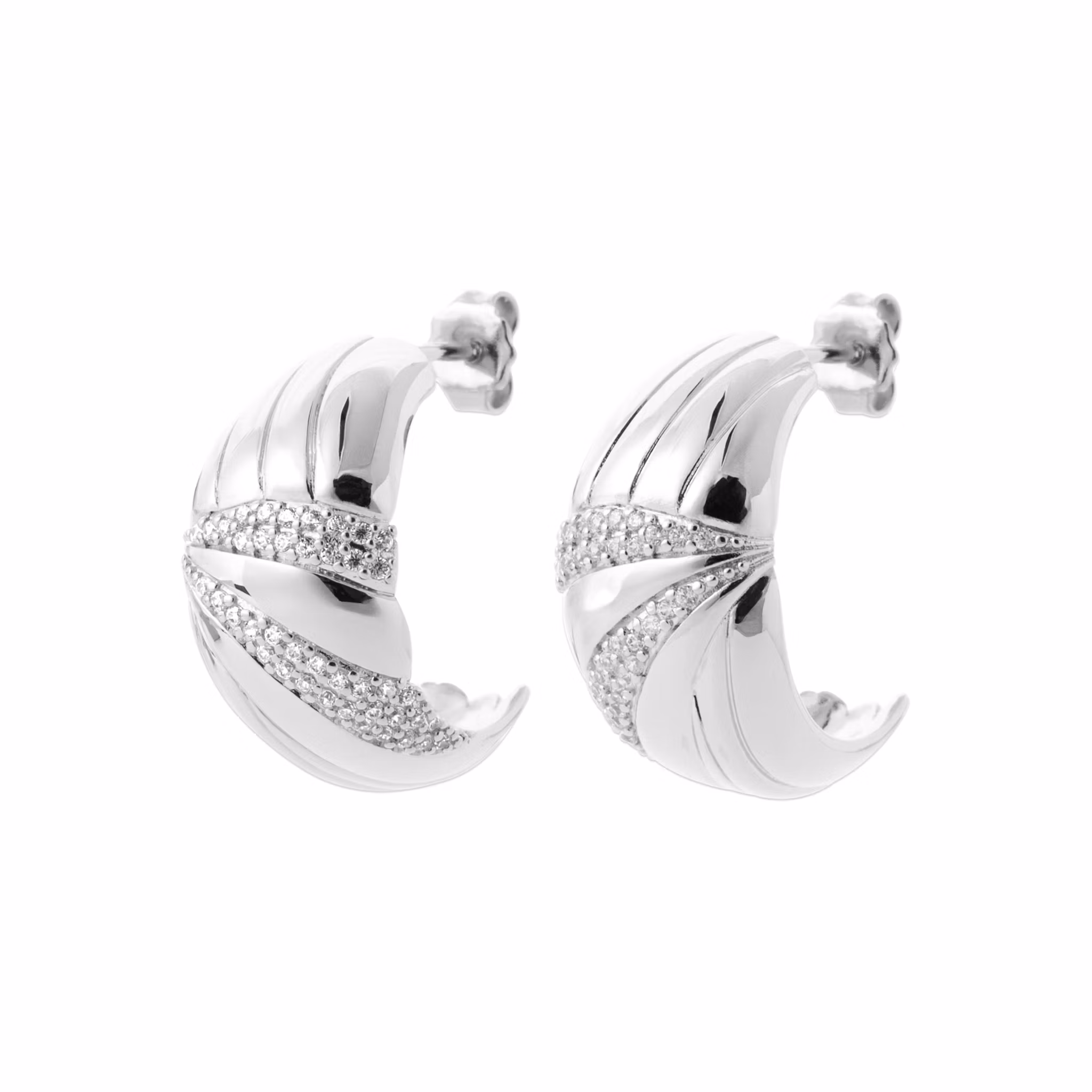 Delphine Earrings Silver