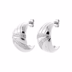 Delphine Earrings Silver