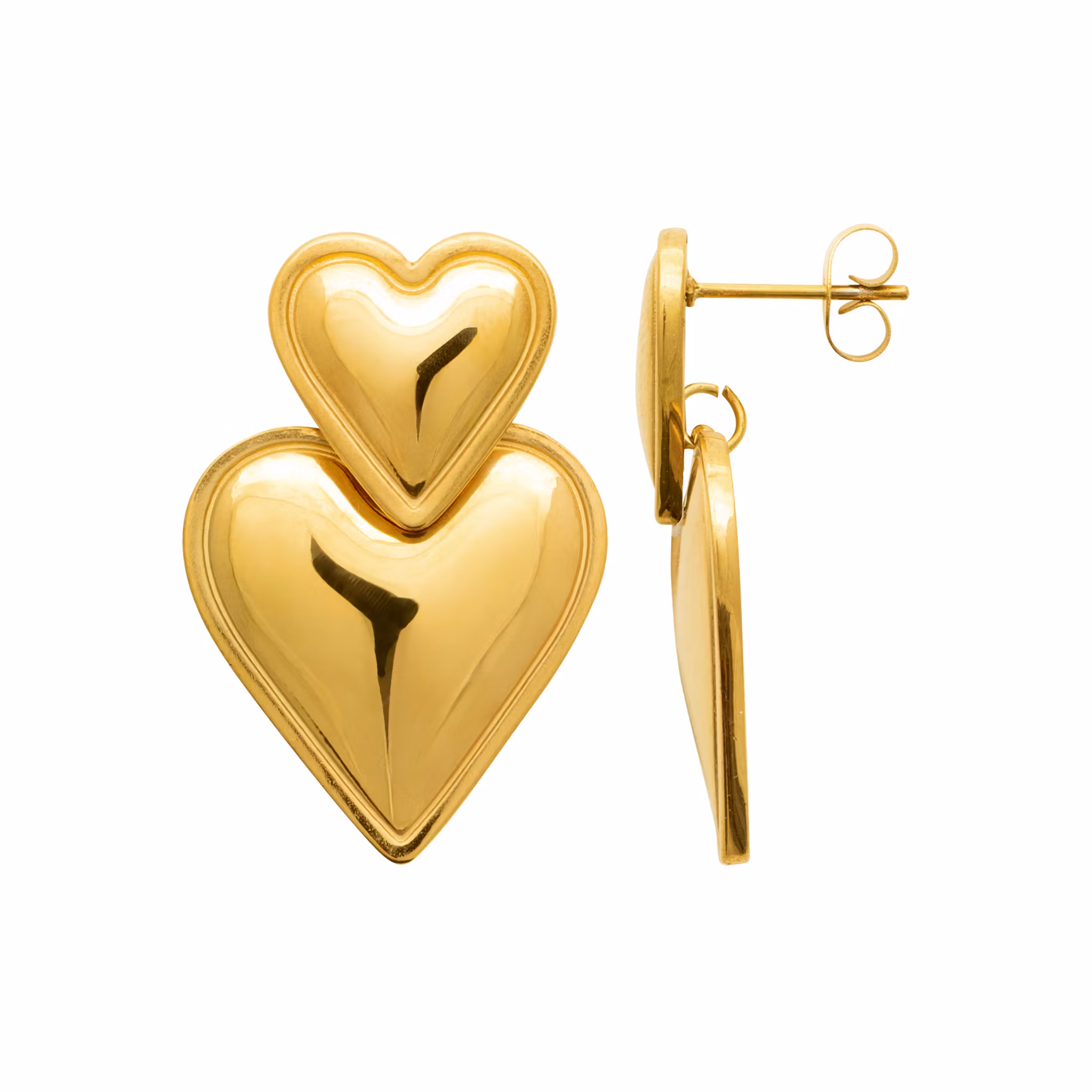 Amore Earrings Gold