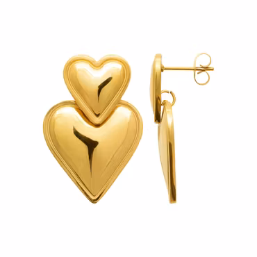 Amore Earrings Gold