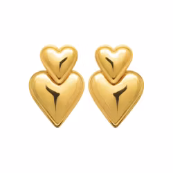 Amore Earrings Gold