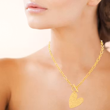 Amore Chain Necklace Gold