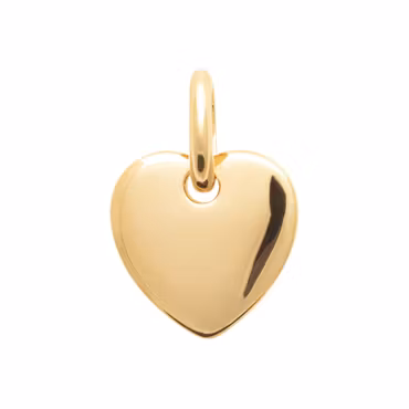 Claudia Heart Coin Gold