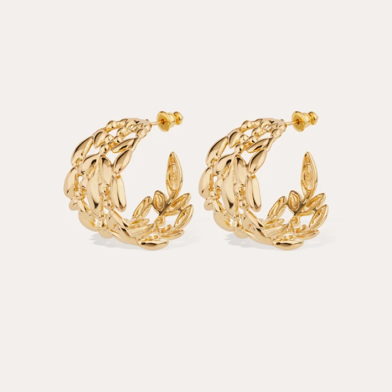 Olea Hoop Earrings Small