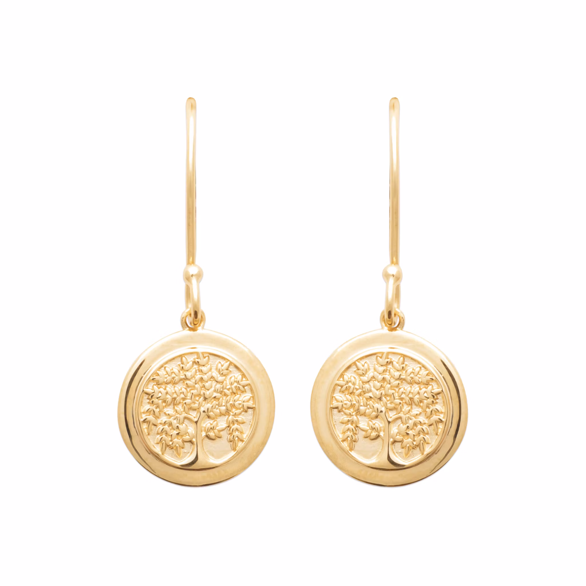 Tree Of Life Earrings II Gold