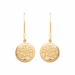 Tree Of Life Earrings II Gold