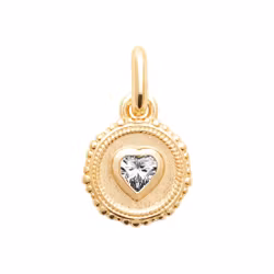 Lia Crystal Necklace Gold