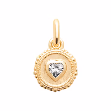 Lia Crystal Necklace Gold