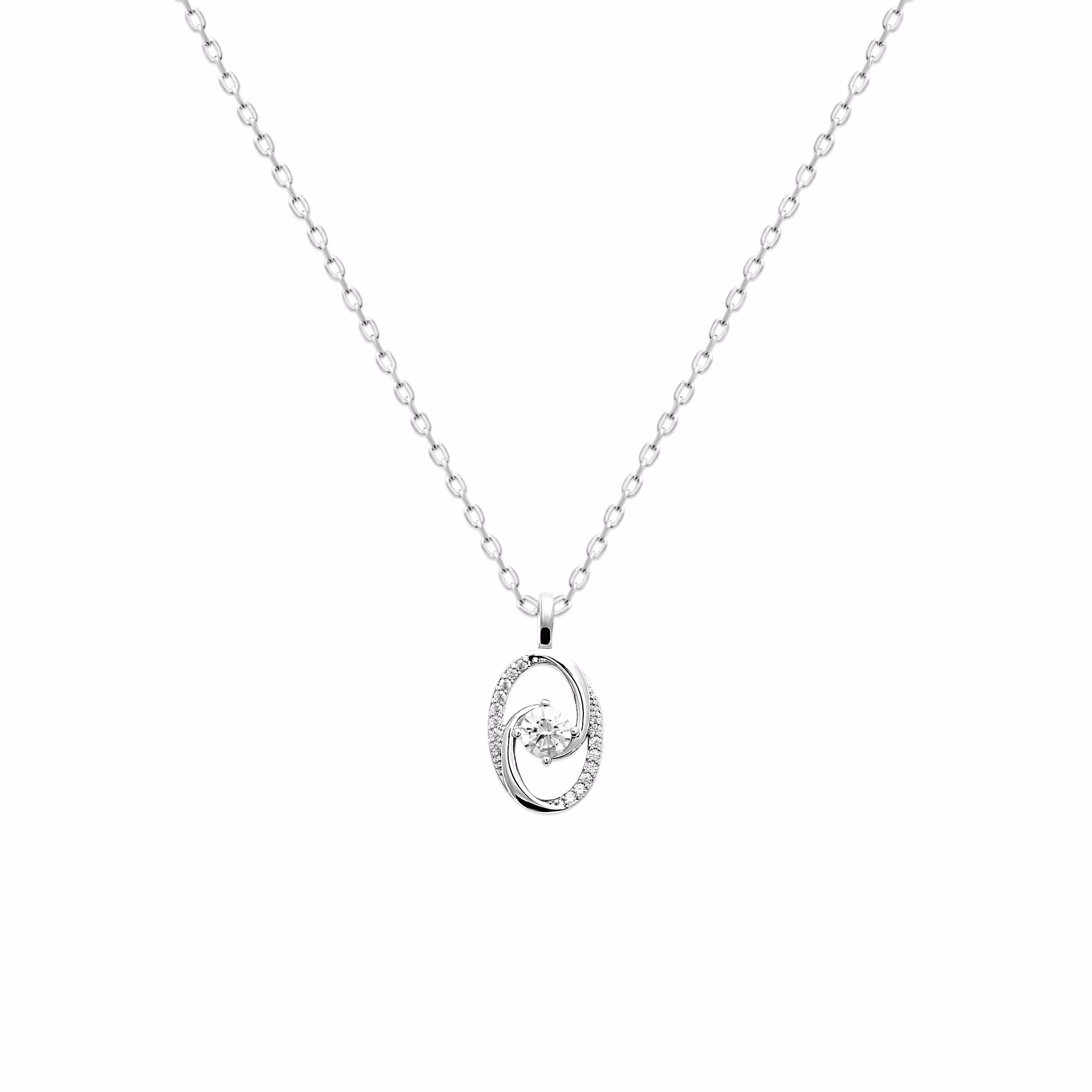 Apolline Necklace Silver