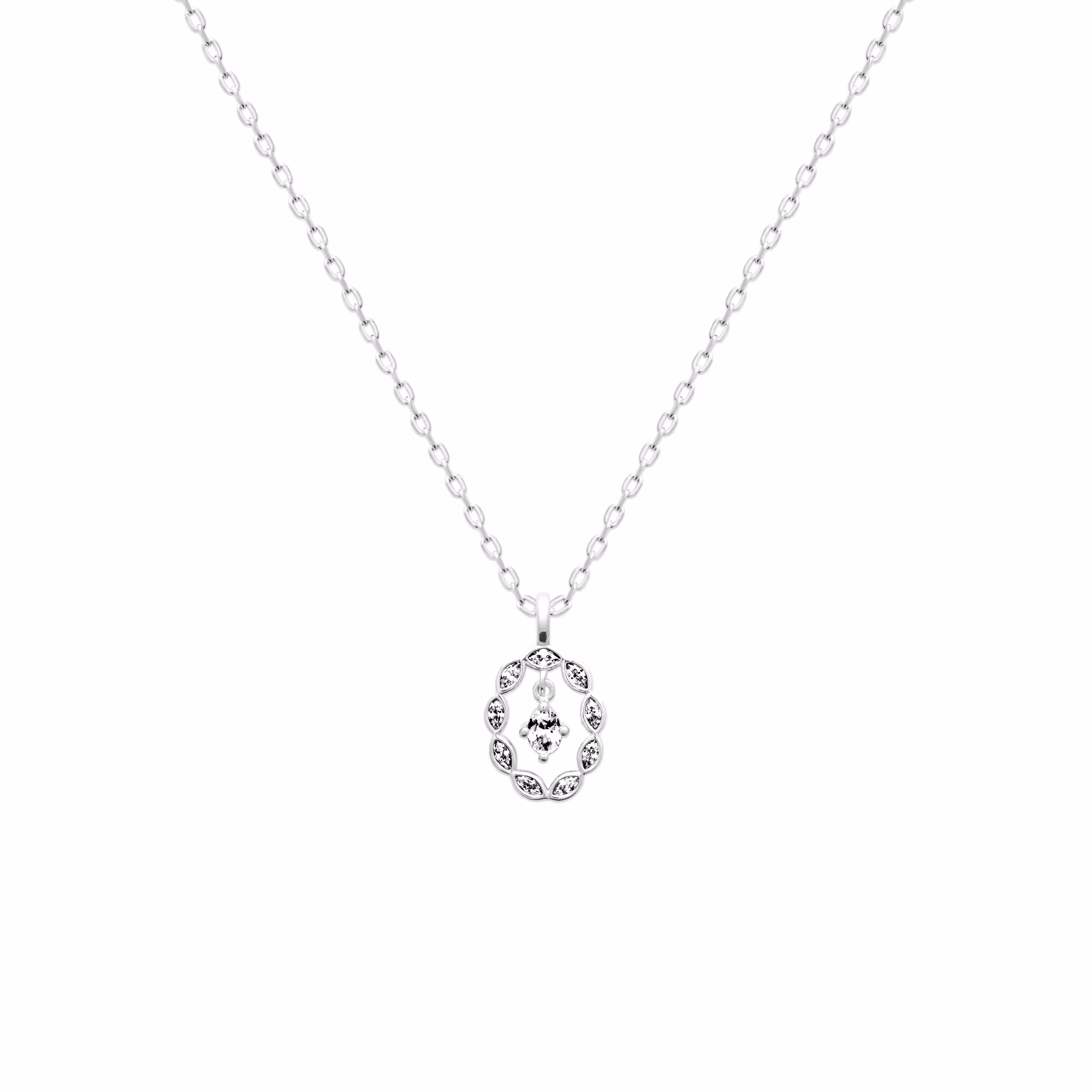 Hermine Necklace Silver