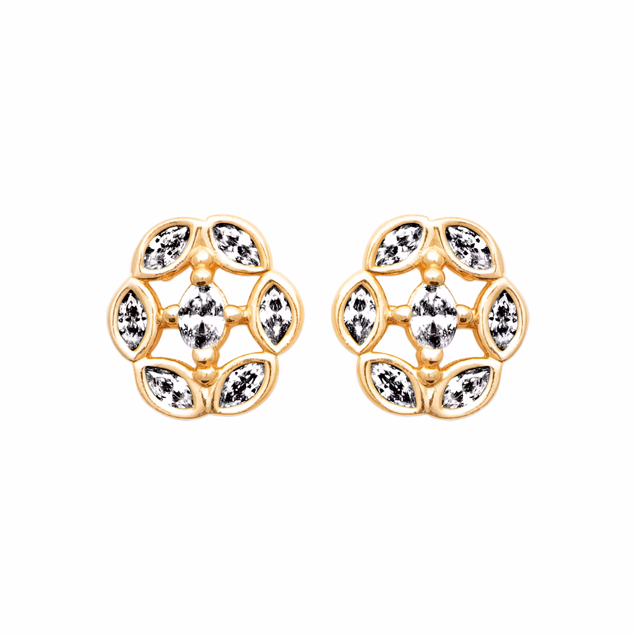 Hermine Earrings Gold