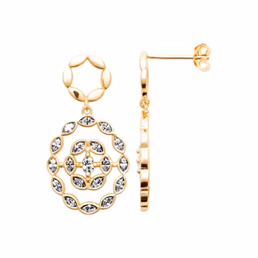 Hermine Grand Earrings Gold