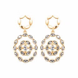 Hermine Grand Earrings Gold