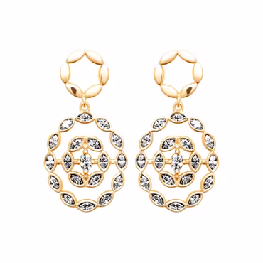 Hermine Grand Earrings Gold