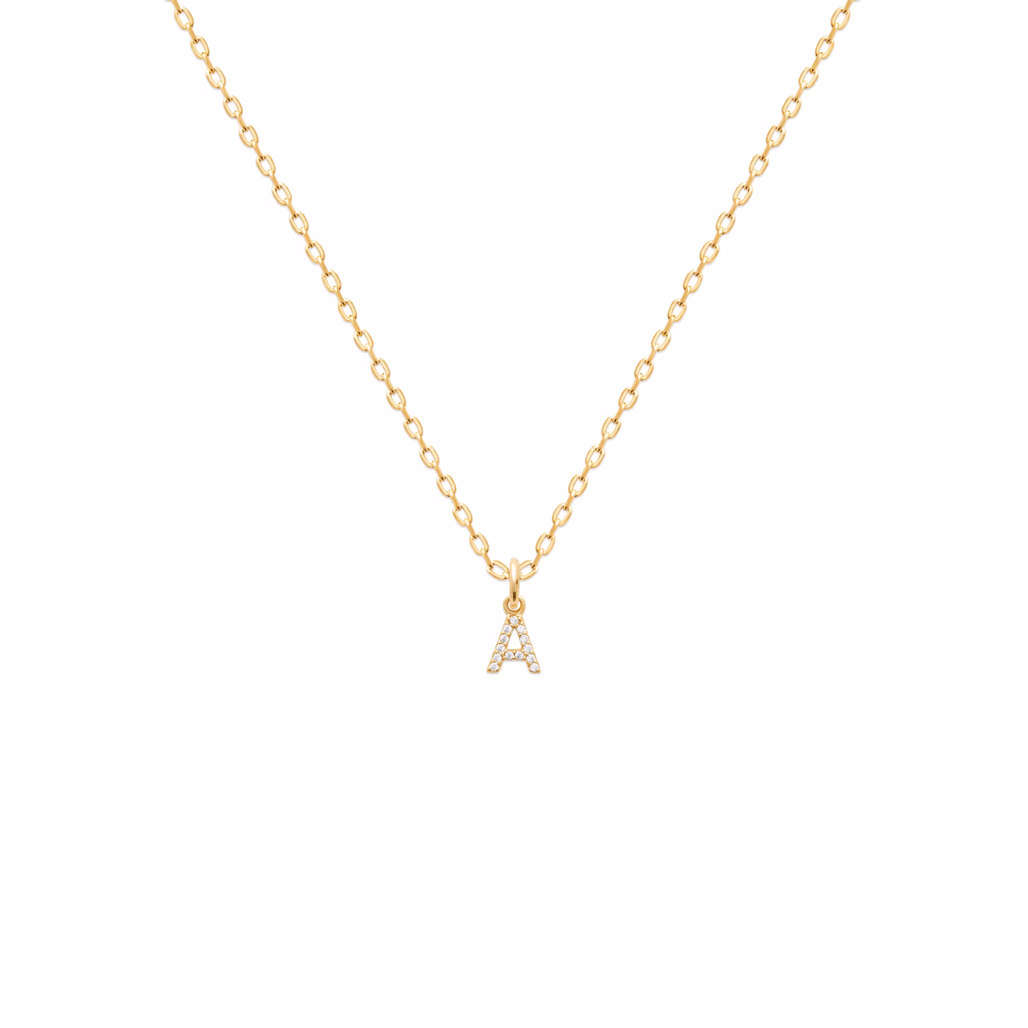 Petite Letter Gold