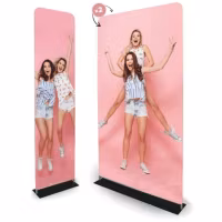 Reklamvägg Popup- STANDS 150*230 cm -med väska