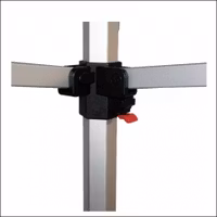 Plastdetalj stativ 40mm hörn mittendel.