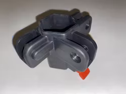 Plastdetalj stativ 40mm mittendel på 6 m stativ.