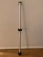 Aluminium profil komplett centrum till tak-spänning med vev. 40mm