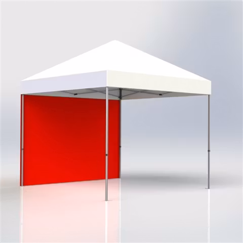 Tältvägg 3 m Röd
