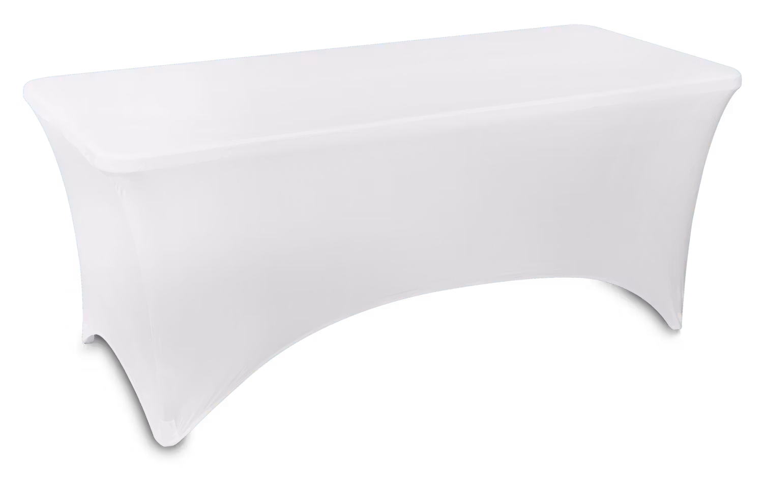 Överdrag/Bordsskydd  för bord 180x75 cm - VIT