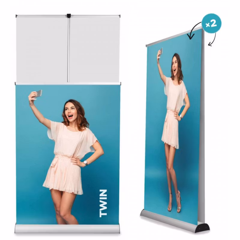 Rollup Classico 85 cm dubbelsidig - med väska