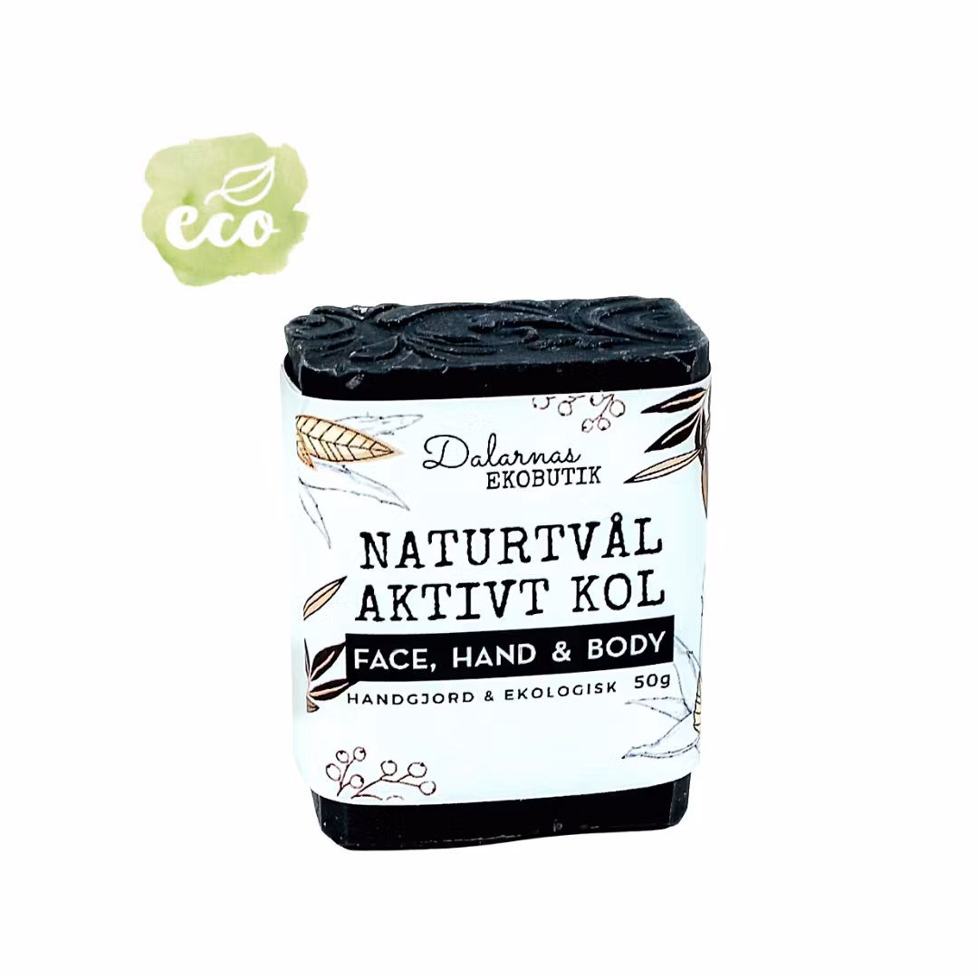 Naturtvål Aktivt kol eller Vit lera