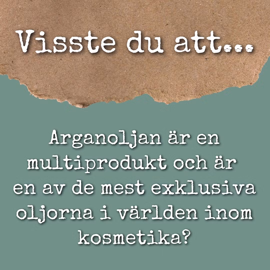 Arganolja EKO, exklusiv, multifunktionell hud- & hårvård