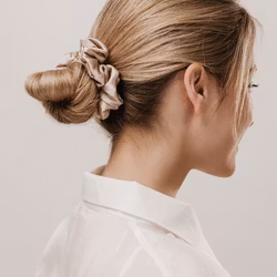 Scrunchie för minimalt slitage på håret