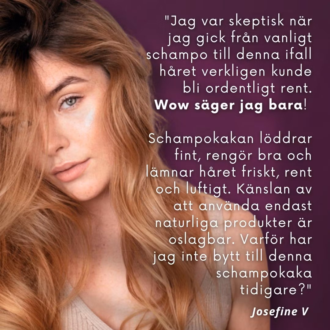 Schampokaka Kamomill, frisörens val!