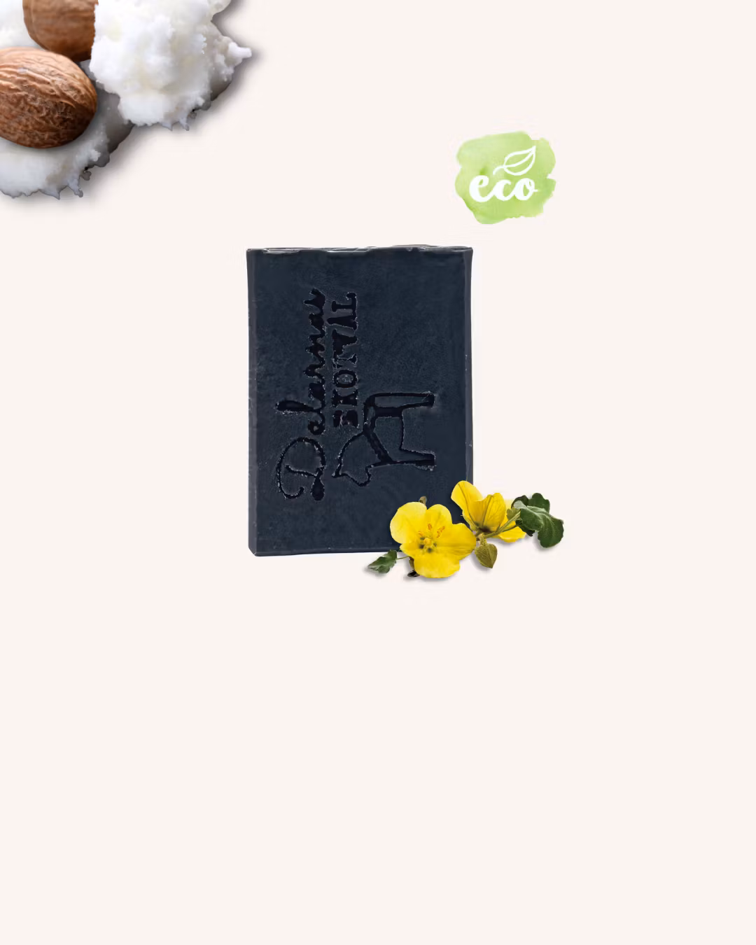 Naturtvål Aktivt kol eller Vit lera