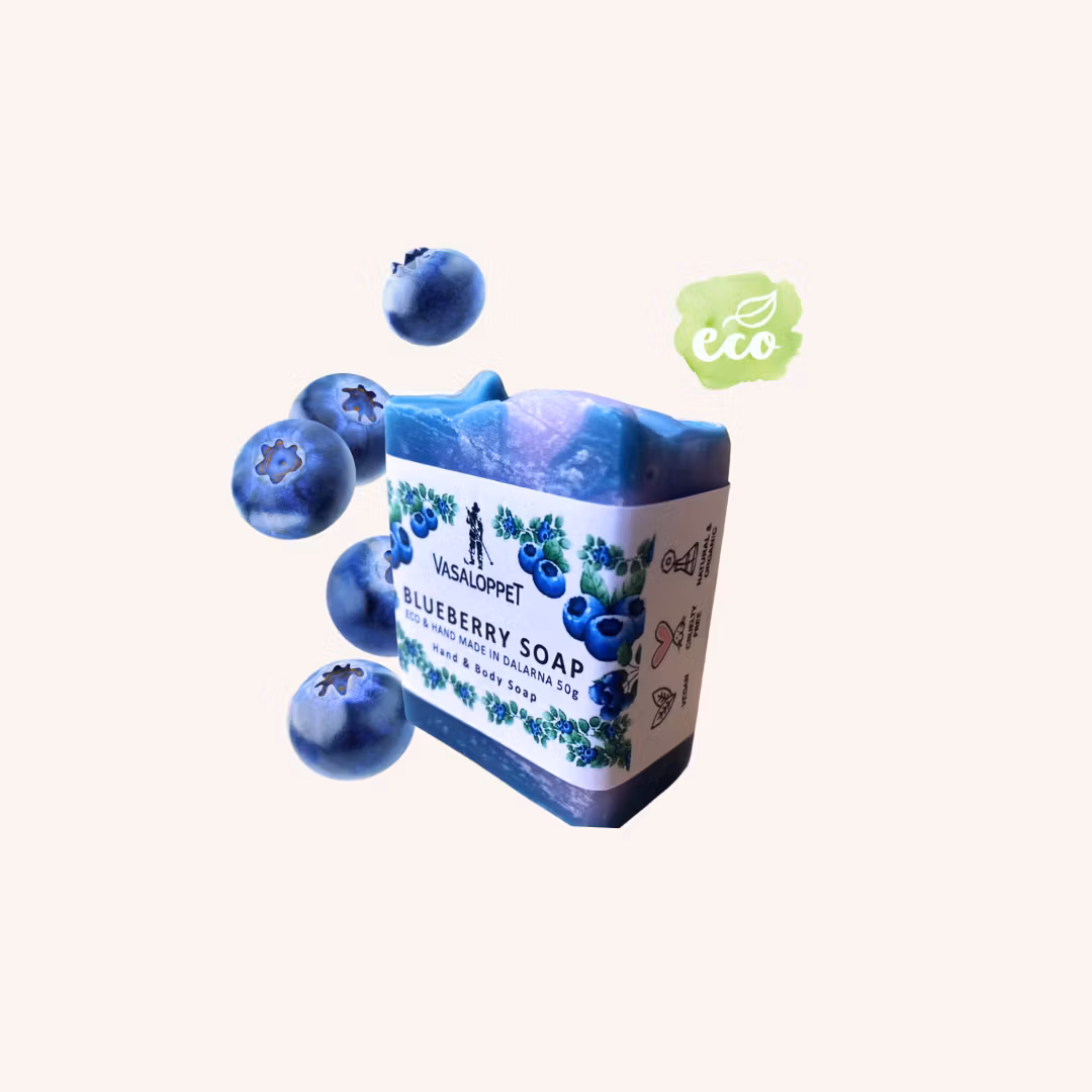 JUBILEUMSTVÅL; Blueberry ECO Hand & Body Soap