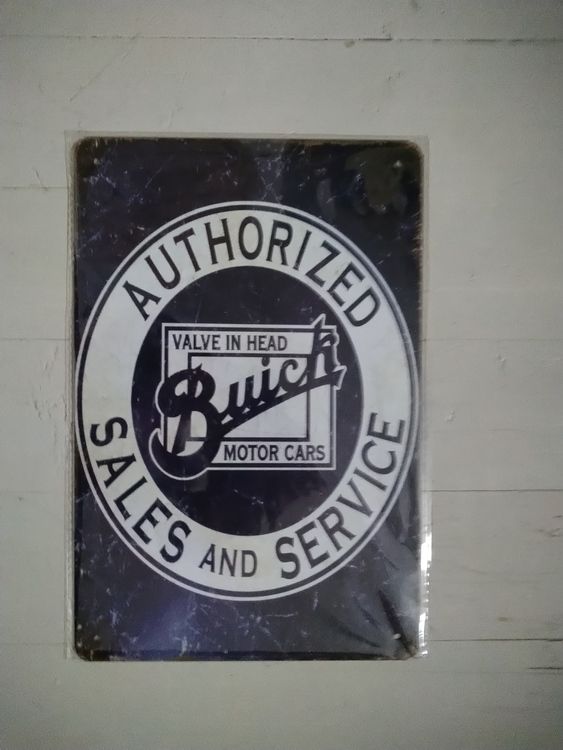 Plåtskylt Buick