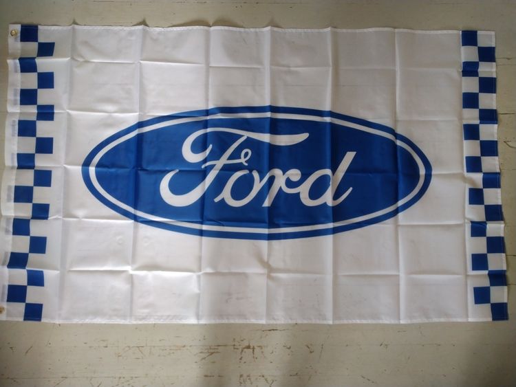 Flagga/Väggbonad Ford
