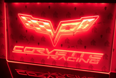 Led skylt Corvette Multi color 6 färger