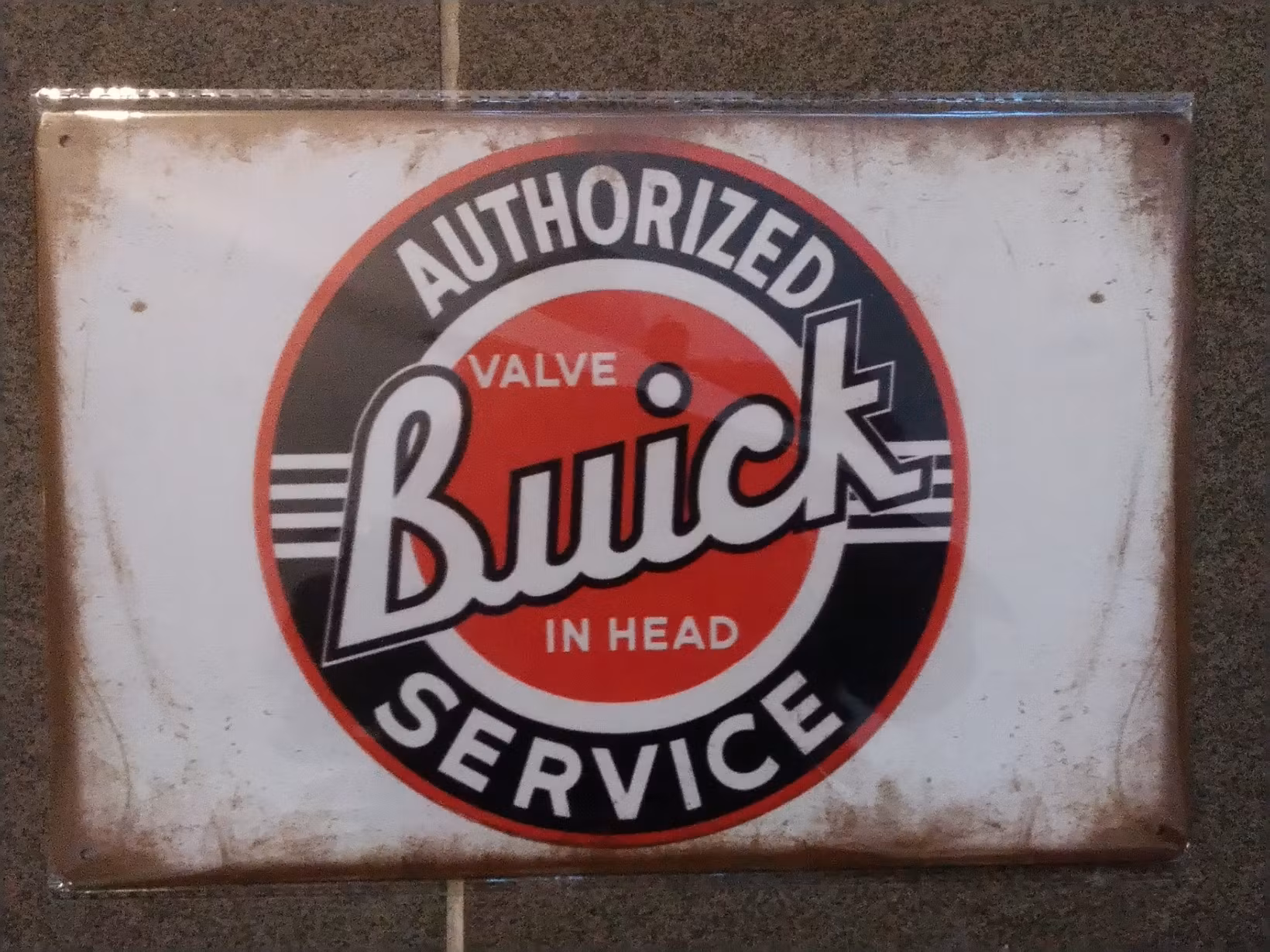 Plåtskylt Buick