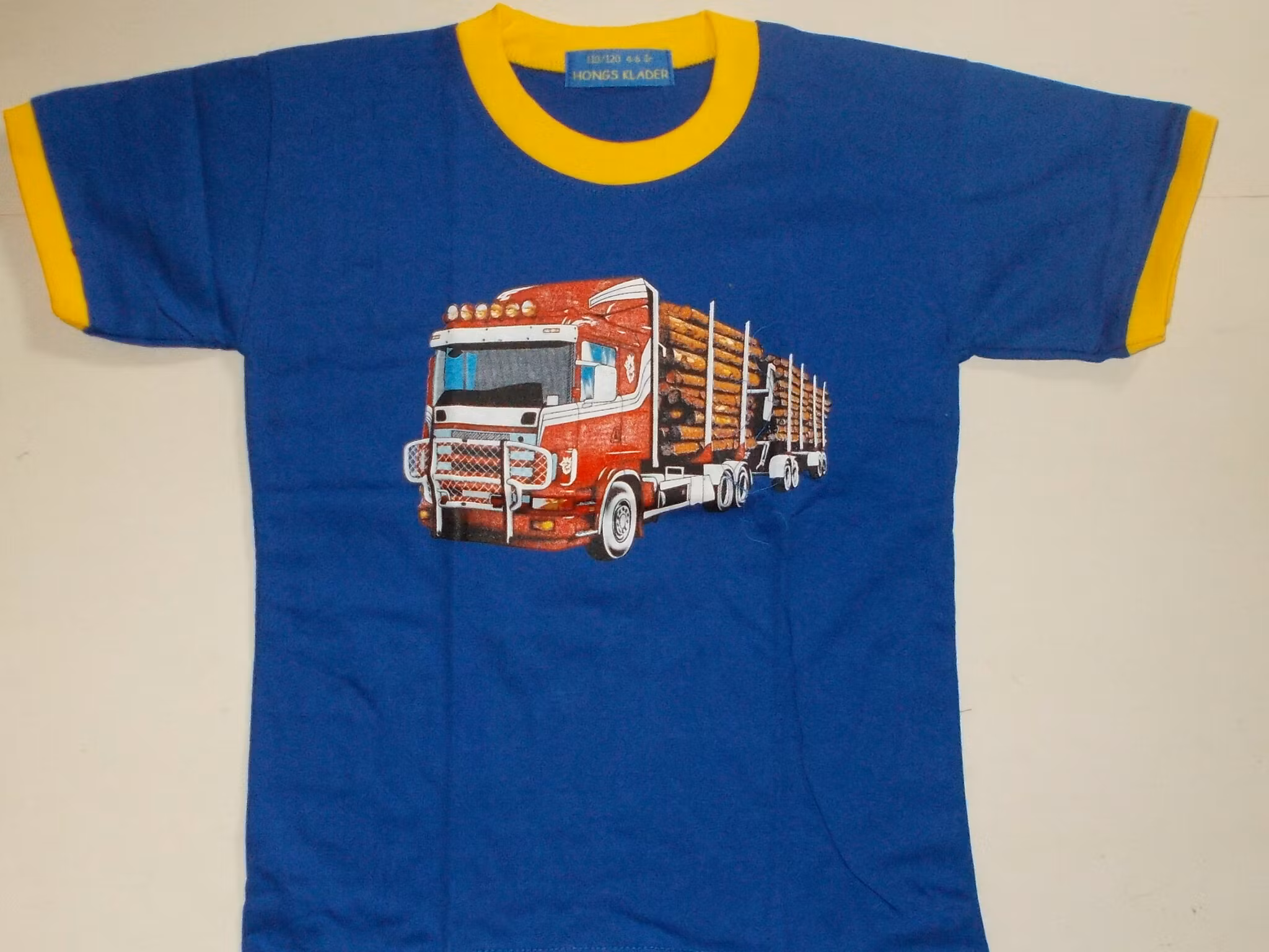 Timmerbil T-shirt 4-6 år