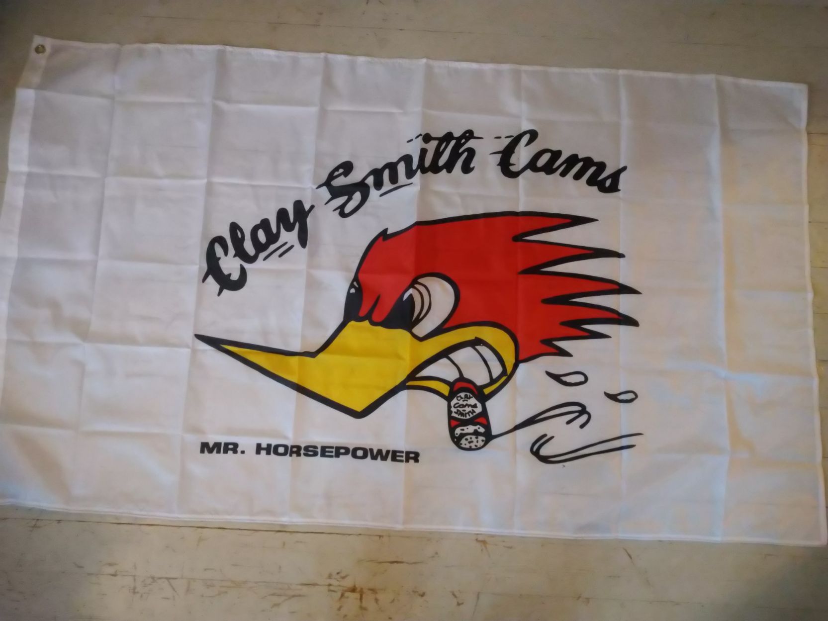 Flagga/Väggbonad Clay smith cams