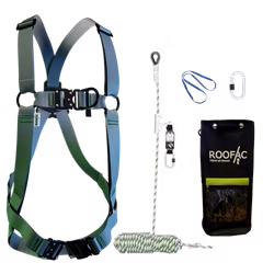 Roofac - ECO Fallskyddspaket m 15 m rep, eco2 sele