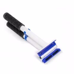 Dubbelfalsslutare Mini med plastbackar