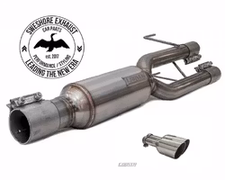 Carven Exhaust RAM 1500 09-18 Direct Fit Muffler & 5" Tip Package