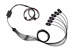 RGB LED Rock light kit, 6pcs rock light per kit.