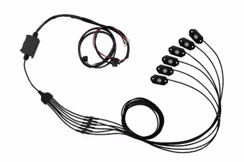 RGB LED Rock light kit, 6pcs rock light per kit.
