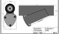 QTP Universal 3" Exhaust Cutouts