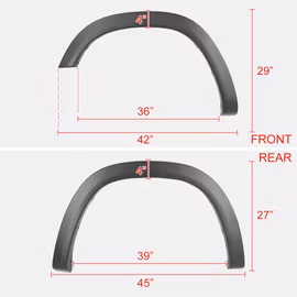 Fender Flare "OE STYLE" RAM 1500 2019-2024