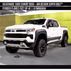 Fender Flares Air Design Super Bolt Chevy Silverado 1500 22-24