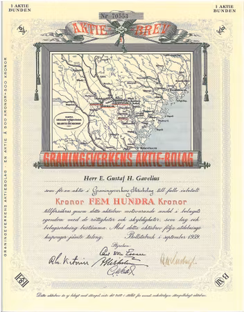 Graningeverkens AB, 1873